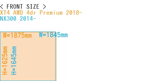 #XT4 AWD 4dr Premium 2018- + NX300 2014-